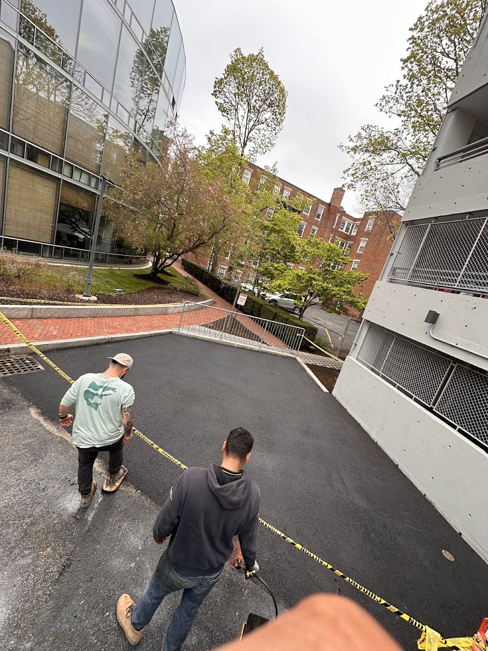 Professional asphalt repair in Massachusetts